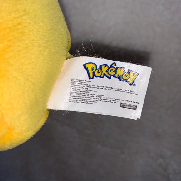 Pokemon Nintendo Psyduck 5" plush 2007 yellow - Picture 3 of 5